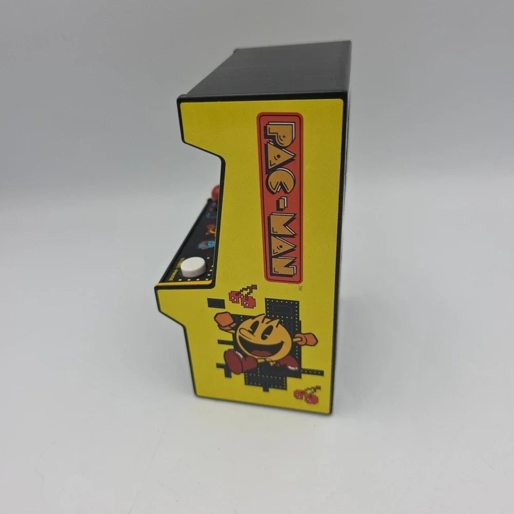 Pac-Man Mini Hand Held Arcade Game Bandai Namco Tested & Works